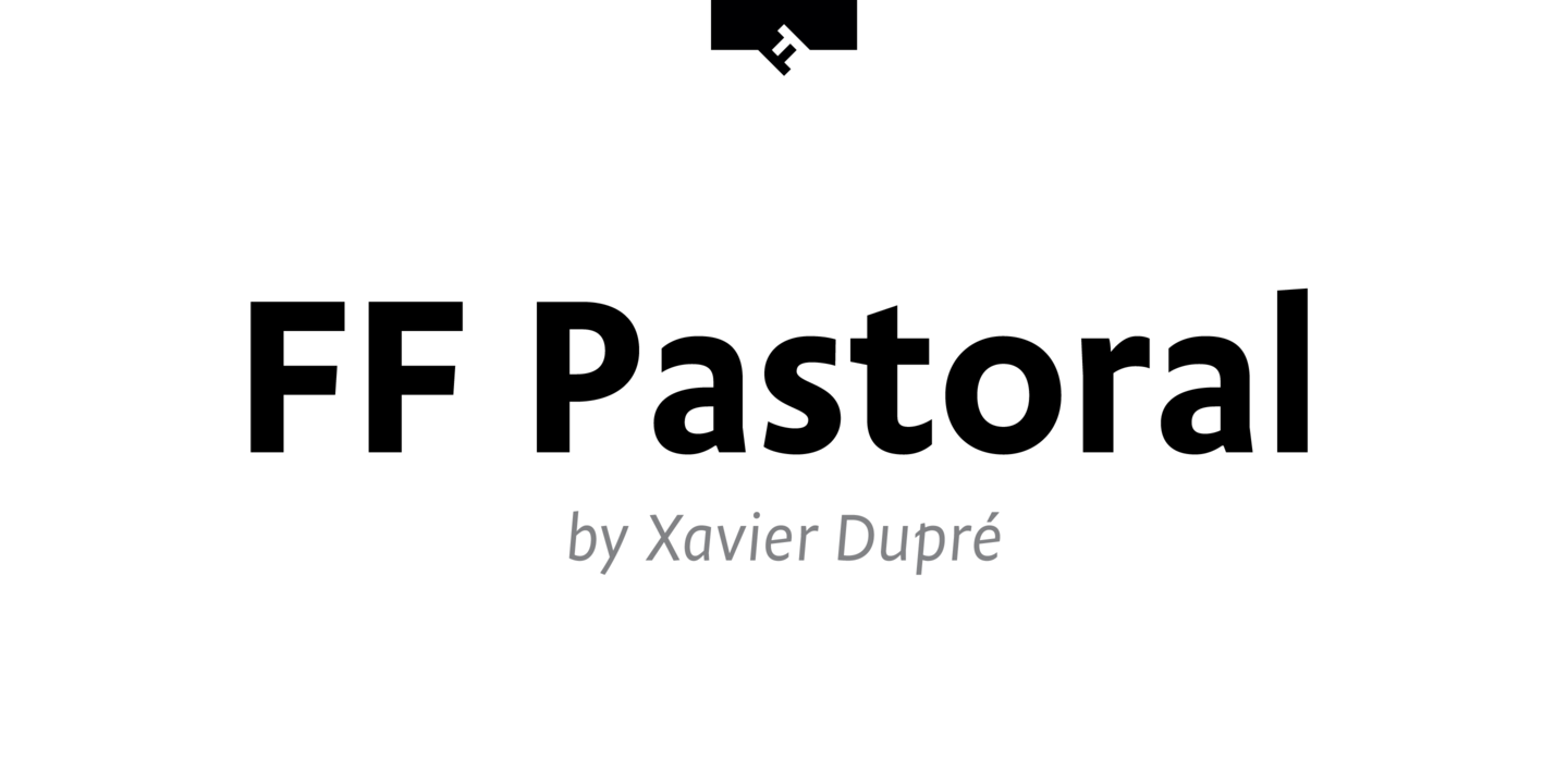 Пример шрифта FF Pastoral
